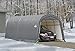 ShelterLogic Garage-in-a-Box Rountop, Grey, 12 x 20 x 8 ft.