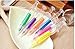 Bestgrew® 24pcs Syringe Highlighters Fluorescent Needle Watercolor Pen with 6 Colors