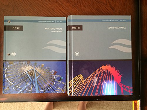 PHY 101 Conceptual Physics (CUSTOM EDITION FOR ... 0558057667 Book Cover