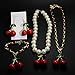 YAZILIND Dazzling Charming Women Red Cherry Dangle Earrings for Wedding Party Gift