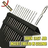 2019 Self-Threading Needles (Gold,12PCS) (12PCS)