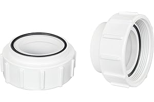 SHARUTIA Pool Heater Parts Union Kit 42001-0402 Compatible with Pen-tair Sta-Rite Max-E-Therm Pool and Spa Heater,for Pen-tair ETI 400 2 Inch Slip Half Union (2 Pack)