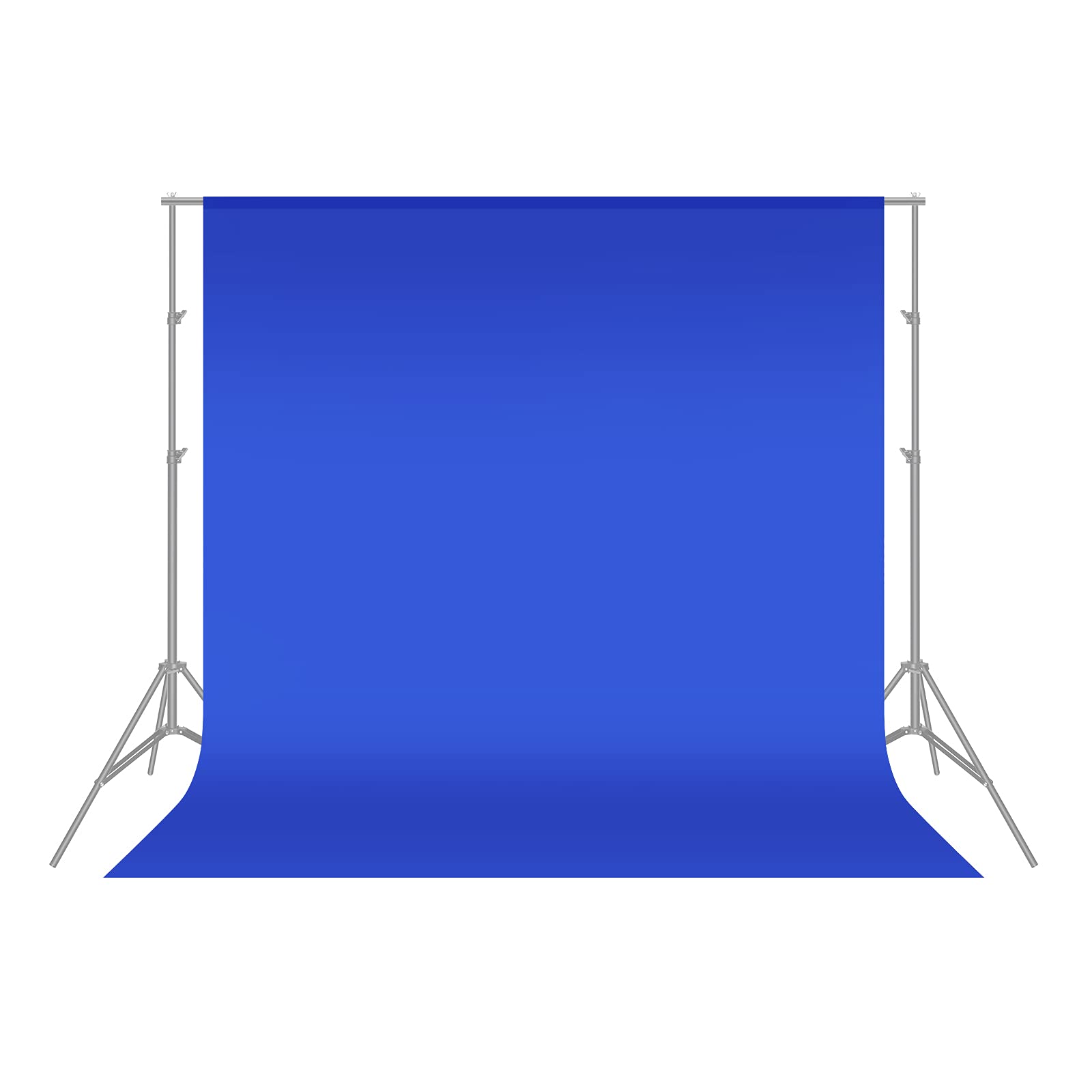 Neewer 1.8 x 2.8 m/6 x 9 ft Photo Studio Muslin Collapsible Backdrop Background - Blue