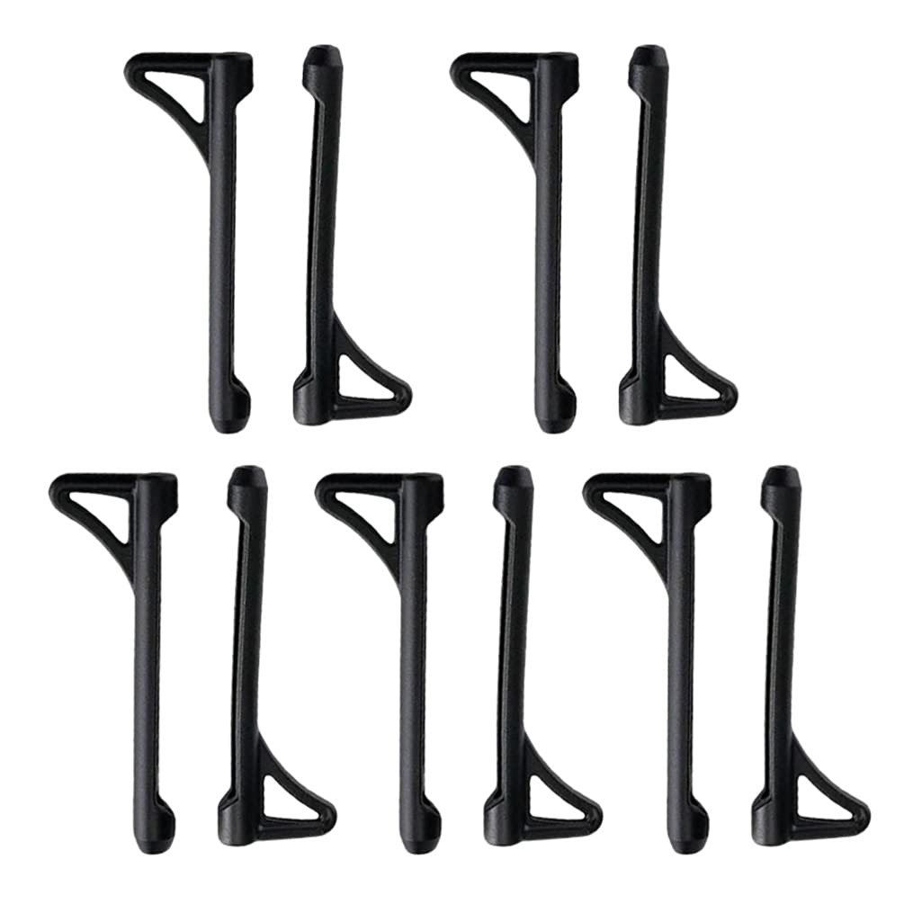 Amosfun 5 Pairs Glasses Holder Glasses Ear Grip Silicone Ear Hook Anti Slip Holder Stopper Glasses Holder for Spectacle Sunglasses Reading Glasses