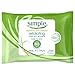 Simple Kind to Skin Facial Wipes, Exfoliating 25 ct