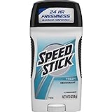 Speed Stick Deodorant, Fresh, 3 Ounce (Pack of 4)
