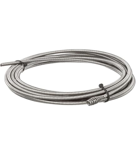 Cavo Pulizia Tubi General Wire 25HE1-DH &ndash; 1/4&Prime; X 25&prime; Con Testa A Punta, Serpentina Originale