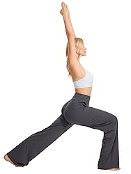 Talovee Yoga Pants Women Wide Leg Pants High Waist