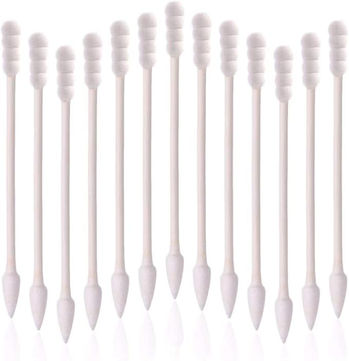 800pcs Cotton Swabs, Double Tipped Cotton Buds with Paper Stick, 4