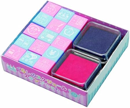 Amazon タイヨートマー くらしのスケジュール スタンプセット ｋｓｓ 1 スタンプ 文房具 オフィス用品