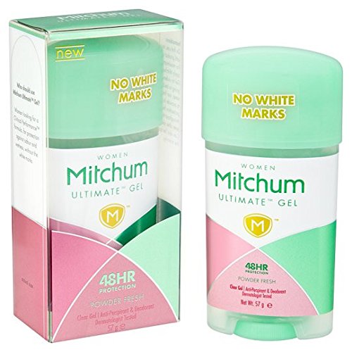 Mitchum for Women - Clinical Gel Anti-Perspirant and Deodorant 48HR Protection Powder Fresh 2.0 oz (Pack of 2)