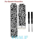 VOMA Garmin Vivoactive Band/Garmin Vivoactive Wristband/Garmin Vivoactive Replacement Band/Garmin Band/Garmin Wristband(008)