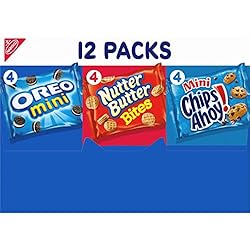 Nabisco Cookie Variety Pack OREO Mini, Nutter