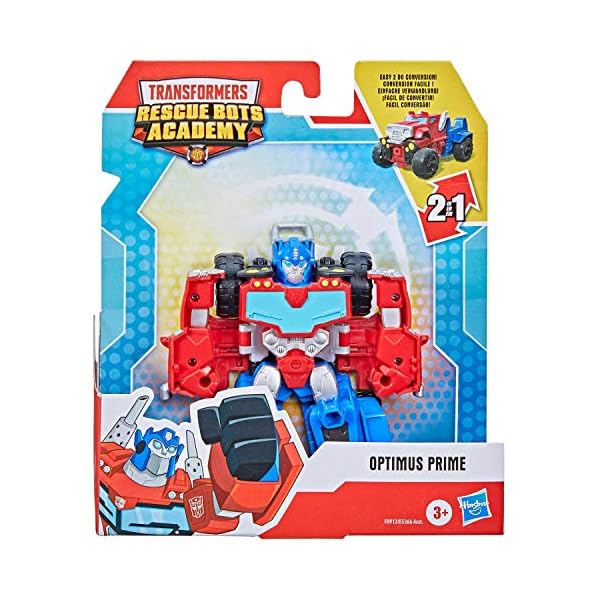 Transformers-Rescue-Bots-Academy-Optimus-Prime-to-All-Terrain-Vehicle-F0912-New-Optimus-Prime-Figure Transformers Rescue Bots Academy Optimus Prime to All Terrain Vehicle (F0912) New Optimus Prime Figure