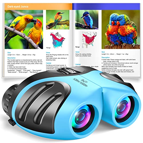 Toys for 5+ Years Old Boys Kids Binoculars Shockproof 8X21 Compact