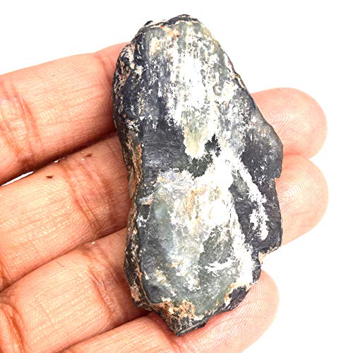 Untreated Raw Rough Serpentine 96.50 Ct. Certified Healing Crystal Natural Green Serpentine Gemstone - Image 3