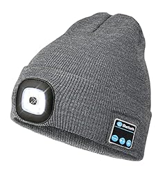 Bluetooth Beanie with Light, Unisex USB