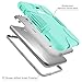 Hocase Galaxy Tab E Lite 7.0 (2016) Case, Rugged Heavy Duty Kids Proof Protective Case for Galaxy Tab E Lite 7.0 SM-T113NDWAXAR/SM-T113NYKAXAR - Mint Green/Grey