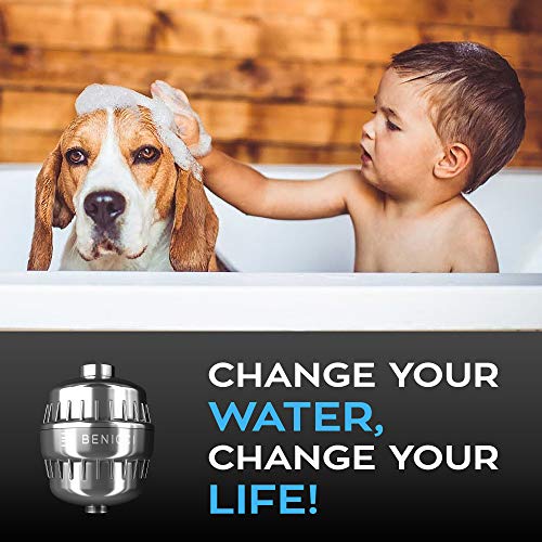 Luxurious 15 Stage Shower Head Filtration System and Water Softener