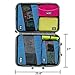 BAGSMART Travel Packing Cubes 3 Sets Luggage Packing Organizer for Carry-on Accessories, Indigo blue