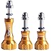 Smatree® Aluminum Thumbscrew/Thumb Screw Set Mount for Gopro HD Hero3+ Hero3 Hero2 Camera and Gopro Tripod Mount,Suction Cup Mount ,Side Mount - Aluminum Stainless Thumb Knob Bolt Nut Screw –Golden