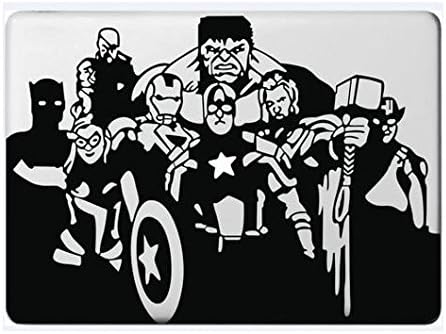 15" Macbook Marvel Superheros Decal by OLG