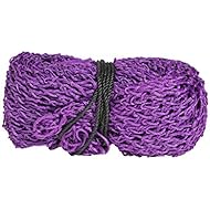 Horze Premium Slow Feed Square Bale Hay Net 70 x 90 - Holds 2200 Pounds, Purple