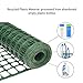 Abba Patio Snow Fencing, Safety Netting Recyclable Plastic Barrier Environmental Protection, 4 x 100, Dark Green, 4×100 ft, 1.7