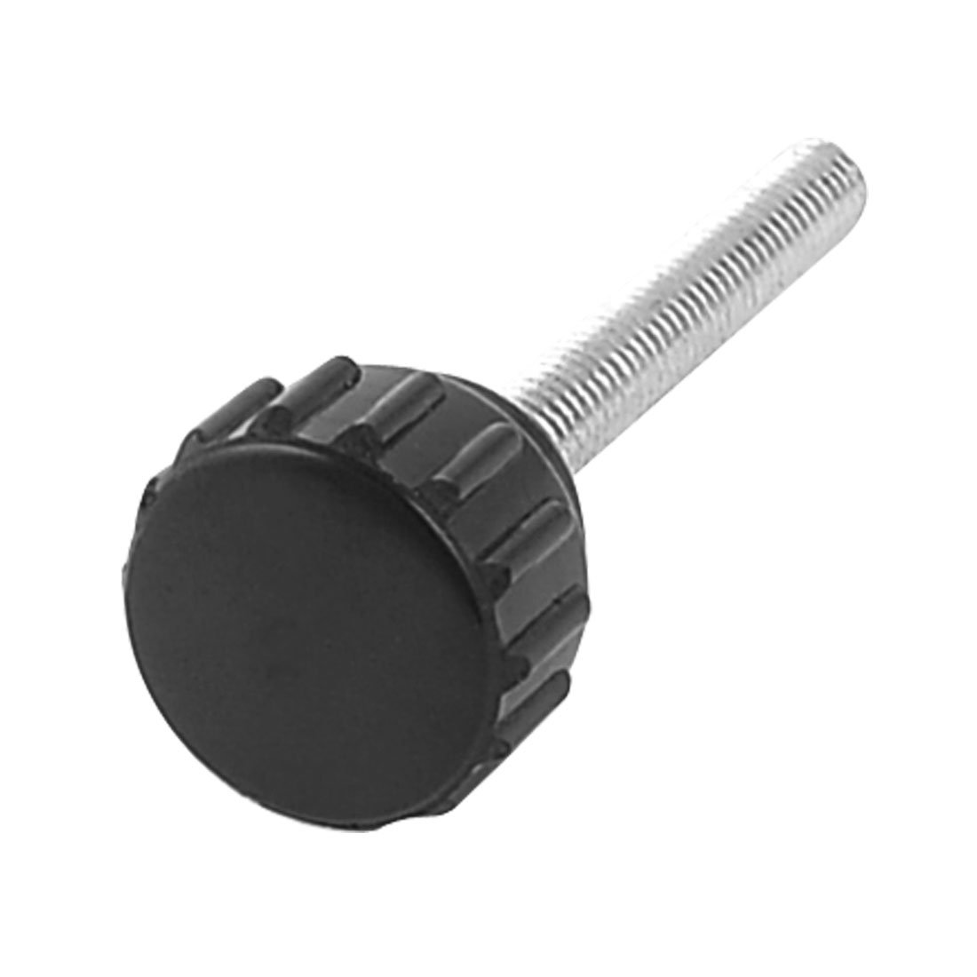 Sourcingmap 4mm Male Thread Diameter Screw On Type Grip Clamping Knobs Black