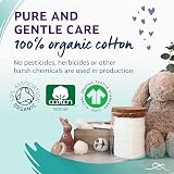 Lil-Lets Baby Cotton Wool Oval Pads 100% Pure Cotton Organic Pack 50 view 2
