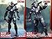 Movie Masterpiece Diecast - 1/6 Scale Fully Poseable Figure: Captain America Civil War - War Machine Mark 3
