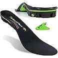 SelectFlex® Adjustable Arch Support Orthotic Insoles Helps a Person with Plantar Fasciitis, Neuropathy, Flat Feet, Overpronation, Foot Pain, Mortons Neuroma, Low Back Pain Women 7.5-8.5 Men 6.5-7.5