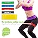 Cymas Resistance Loop Band Set, with 4 Resistance Loop Bands and 1 Long Flat Yoga Band, for Building Muscles, Shaping Body, Rehabilitative Exercises, Yoga,