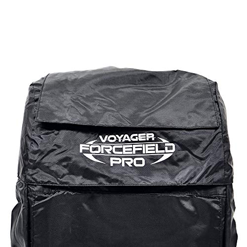 MVP Disc Sports Voyager Pro Backpack Disc Golf Bag with Forcefield Rainfly - Slate