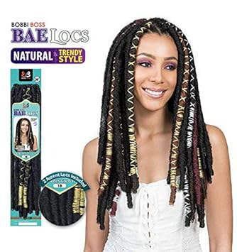 Amazon Com Bobbi Boss Accent Threaded Crochet Braid Hair Bae