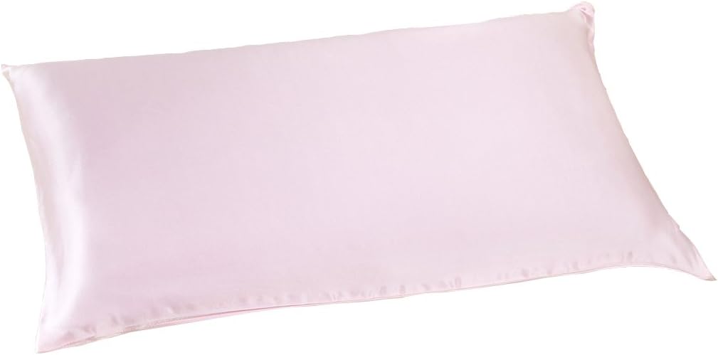 ALASKA BEAR Natural Silk Pillowcase, Hypoallergenic, 19 Momme, 600 Thread Count 100 Percent Mulberry Silk, Queen Size with Hidden Zipper (1, Ivory White): Home & Kitchen