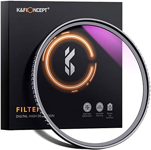 K&F CONCEPT 86MM UV Filter Ultra Slim Japan Optics Multi Coated Ultraviolet Protection Lens Filter (Nano-K Series)