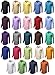 Mens Slim Fit Dress Shirt w/ Reversible Cuff (Big Size Available)
