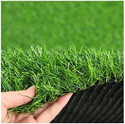 Algwxq 人工芝 イージーケア 耐摩耗性 遊び場 ルーフ バルコニー フェイクグラス 緑 5つの