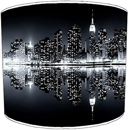 Premier Lighting Ltd 10 Inch New York Black Et White Street 4 Cabs Abat Jour Pour Un Plafonnier Luminaires Interieur Luminaires Eclairage Nertili Al