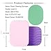 Facial Cleansing Sponge, QUIMOOZ Natural Soft Large Facial Cleansing Exfoliating Makeup Remover Professional Face Wash Sponges Individual Pack (2 Pack+1 Free Storage Box)