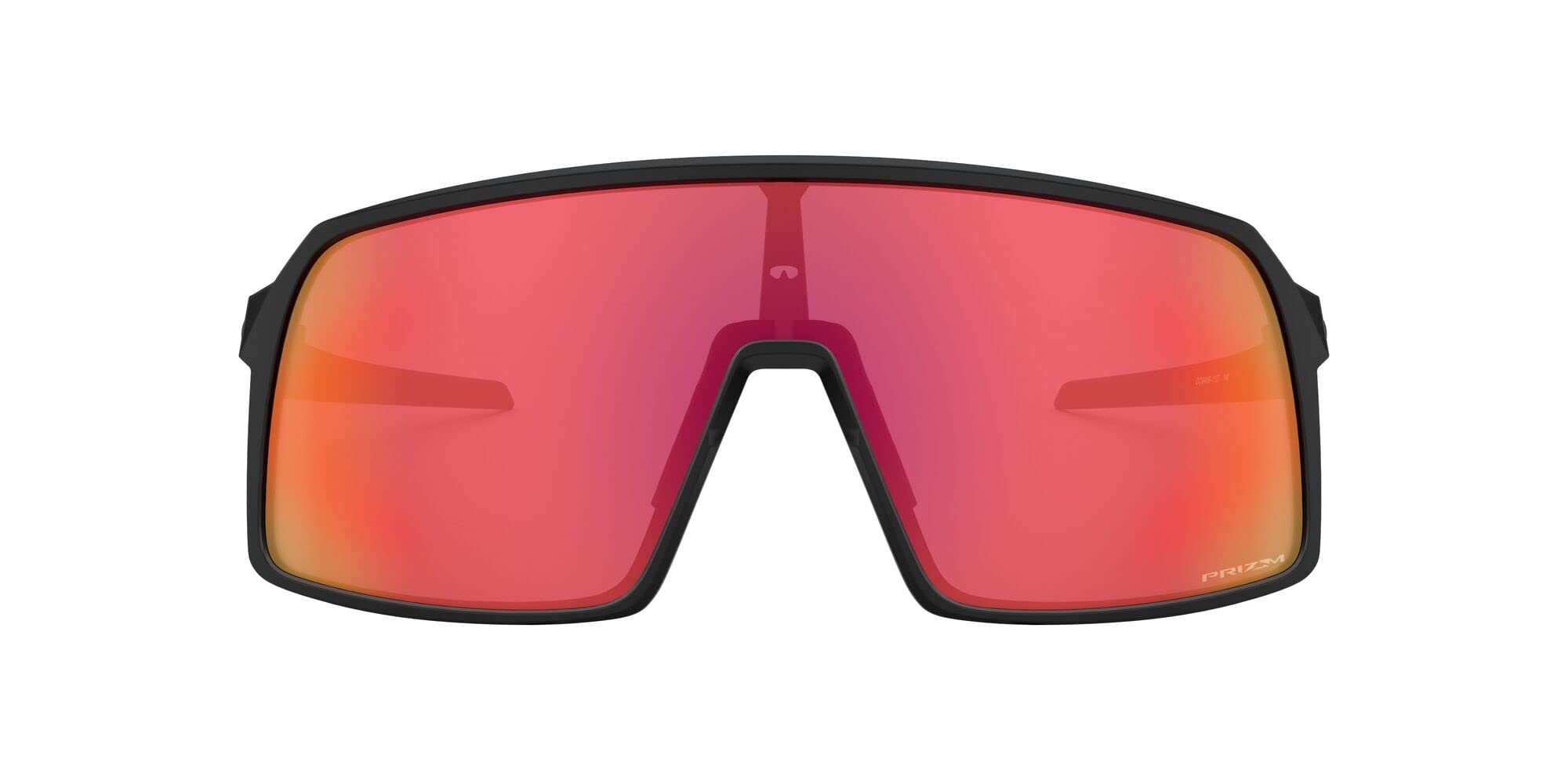 Photo 1 of Oakley Mens OO9406 Sutro Rectangular Sunglasses, Matte Black/Prizm Trail Torch, 37 mm