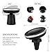 Spedal Wireless Car Charger Magnetic Charging Pad Air Vent Phone Holder Compatible Samsung Galaxy S9 (Plus) Note 8 S8 Qi Wireless Charging Compatible iPhone X/8 Plus