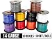14 Gauge Copper Clad Aluminum Low Voltage Primary Wire in 10 Color Pack, 100 feet Roll (1000 feet Total) for 12V Automotive Harness Car Video Stereo Wiring. Also in 4 Color Set