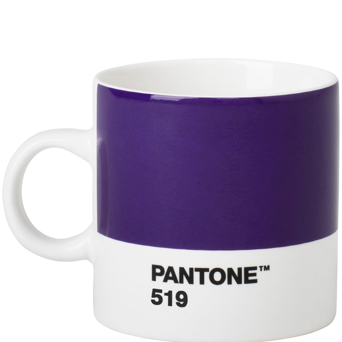 Copenhagen Design PANTONE Espresso Cup, small coffee cup, fine china (ceramic), 120 ml, Violet