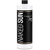 Naked Sun Honey Glow Dark Bronze Spray Tan Solution - 32 oz Airbrush Sunless Self Tanning Spray