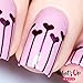 Whats Up Nails - Balloons Nail Stencils Stickers Vinyls for Nail Art Design (2 Sheets, 40 Stencils Total)
