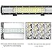 SUFEMOTEC New 16 Inch 216W Tri Row Offroad High Power Chips LED Light Bar Driving Work Lights for FJ Cruiser Off-Road 4WD 4x4 Tractor Pickup Truck Boat Military Marine UTV Headlight