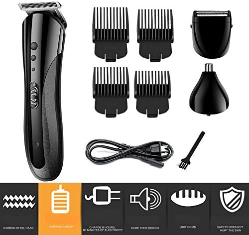 Hair Clipper for Men Professional Cordless Clippers Haircut Hair Trimmer Kit Rechargeable Head Shaver for Kids and Adult Beard Trimmer Men Rechargeable
