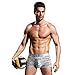 JINSHI Men's Bamboo Stretch Waistband Boxer Briefs